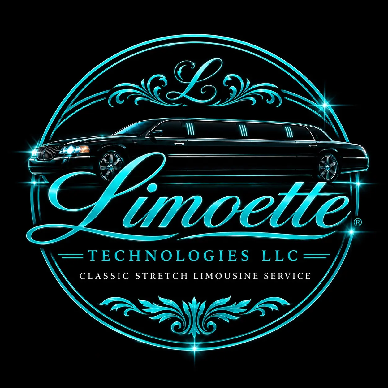 Limoette Technologies LLC classic stretch limousine emblem